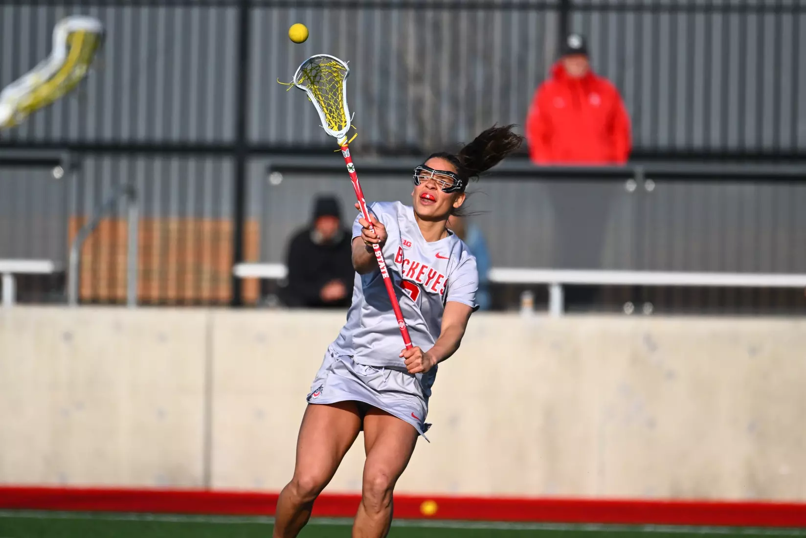 Women's Lacrosse plays Johns Hopkins, April 10, 2025