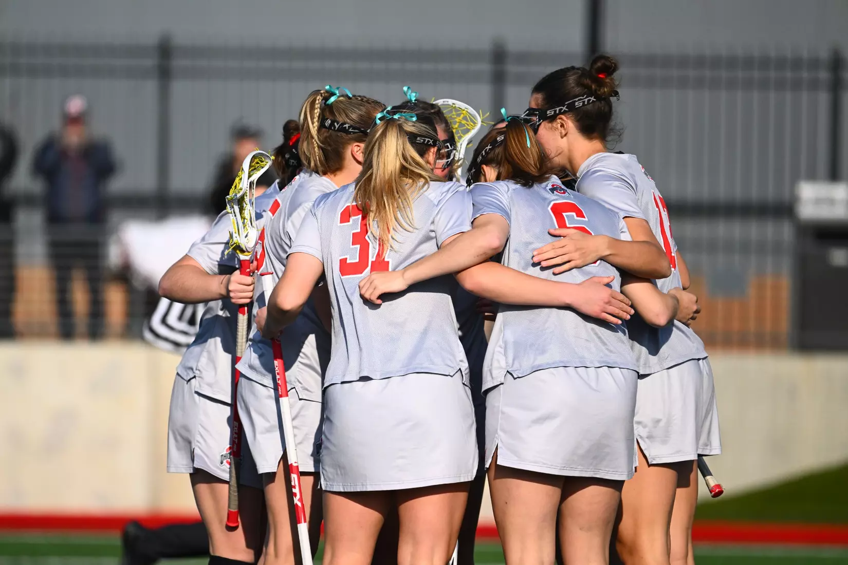 Women's Lacrosse plays Johns Hopkins, April 10, 2025