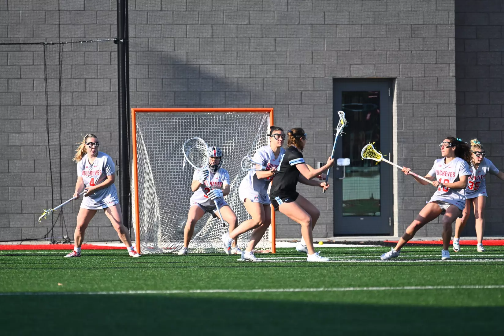 Women's Lacrosse plays Johns Hopkins, April 10, 2025