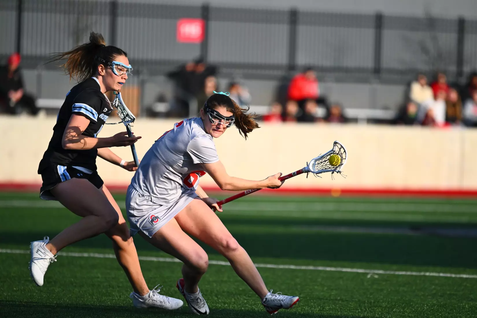 Women's Lacrosse plays Johns Hopkins, April 10, 2025