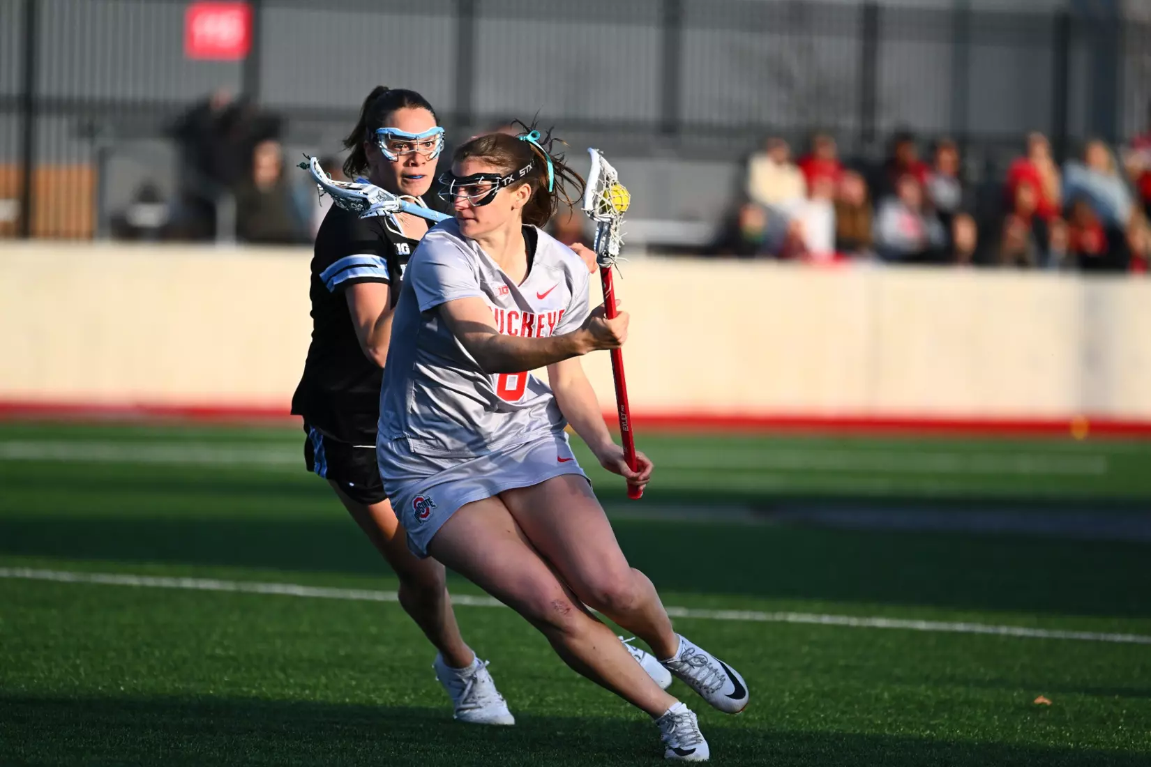 Women's Lacrosse plays Johns Hopkins, April 10, 2025