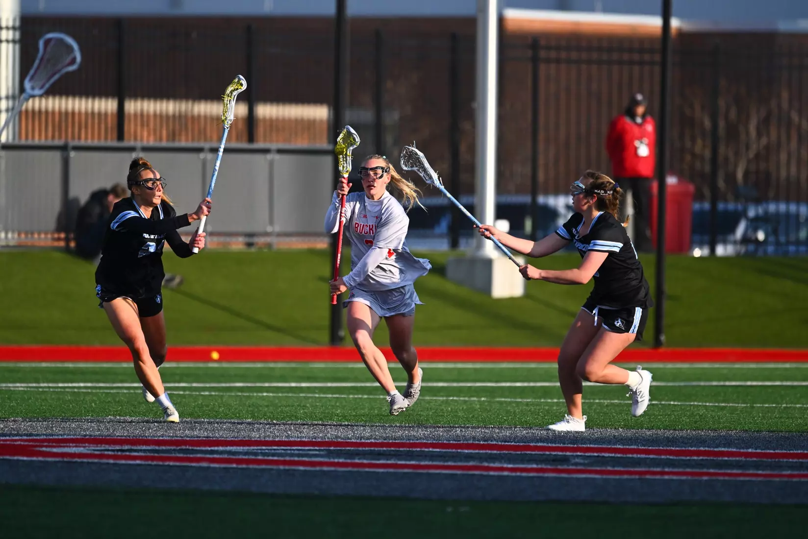 Women's Lacrosse plays Johns Hopkins, April 10, 2025