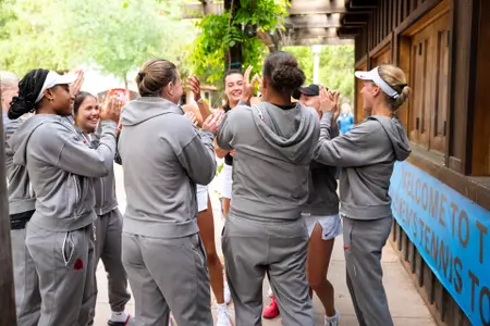 2025 Women's Tennis Big Ten Semifinals, Ohio State 4, Washington 1