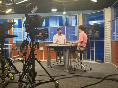 Ryan Day with Lantern