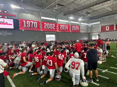 Football first practice