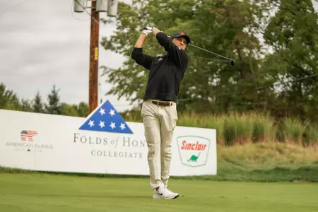 Topher Reed at the Folds of Honor Collegiate