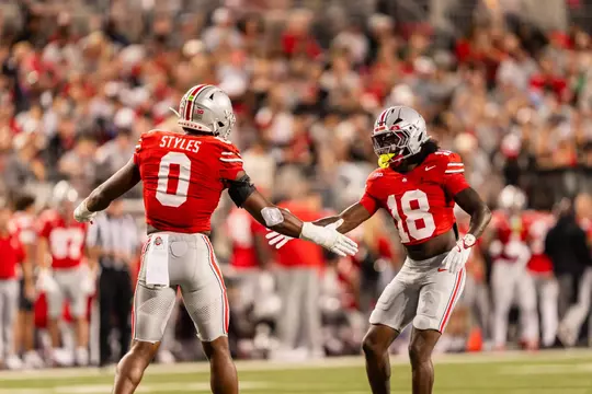 Sonny Styles & Jaylen McClain, Ohio State vs. Ohio 09/13/2025