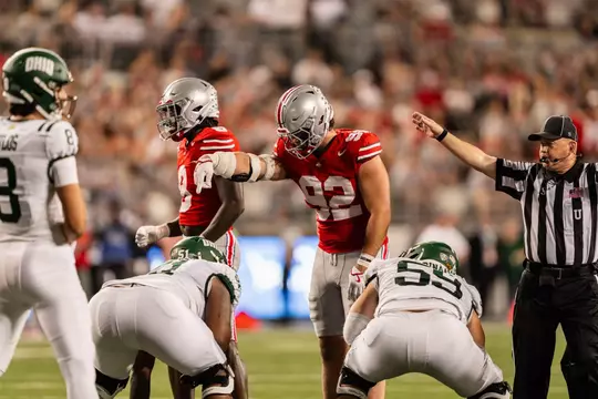 Caden Curry, Ohio State vs. Ohio 09/13/2025