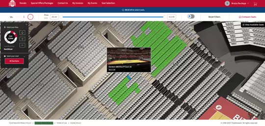 Basketball Tickets Seat View