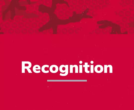 Recognition Poster
