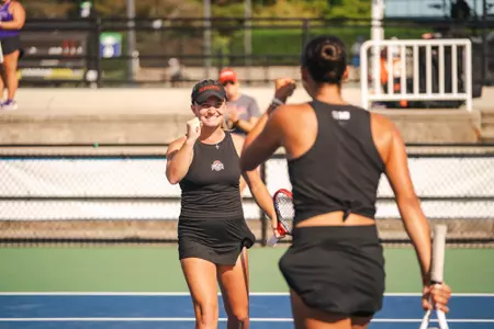 Perry and Chavez at ITA All-Americans