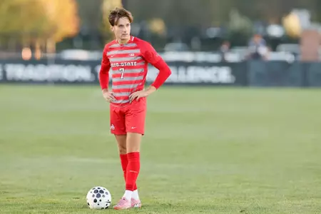 Ohio State men's soccer vs. Temple Sunday, Aug. 31, 2025, in Columbus, Ohio. (Photo/Jay LaPrete)