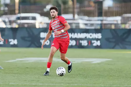 Ohio State men's soccer vs. Temple Sunday, Aug. 31, 2025, in Columbus, Ohio. (Photo/Jay LaPrete)