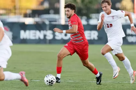 Ohio State men's soccer vs. Temple Sunday, Aug. 31, 2025, in Columbus, Ohio. (Photo/Jay LaPrete)