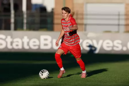 Ohio State men's soccer vs. Temple Sunday, Aug. 31, 2025, in Columbus, Ohio. (Photo/Jay LaPrete)