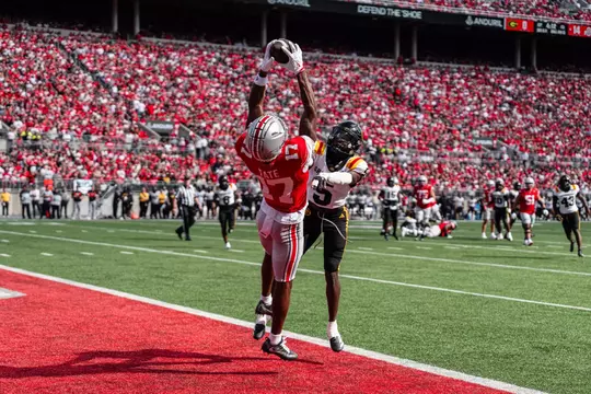 Carnell Tate, Ohio State vs. Grambling 09/06/2025