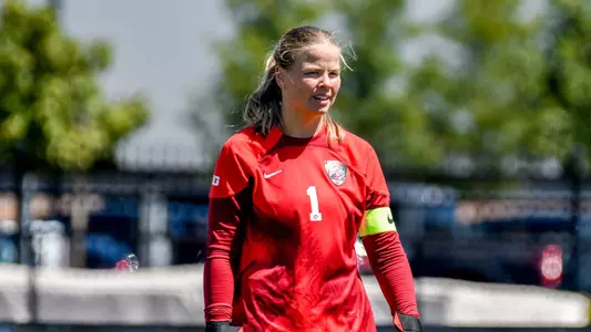 Molly Pritchard signed a pro contract with the NC Courage of the NWSL