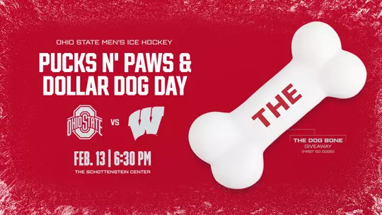 Pucks and Paws, Dollar Dog Night vs. Wisconsin