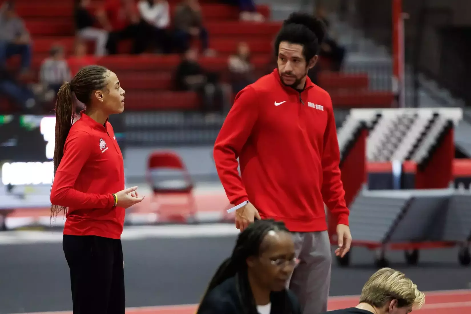 Ohio State track and field vs. Texas Tech Friday, Jan. 23, 2026, in Lubbock, Texas. (Photo/Jay LaPrete)
