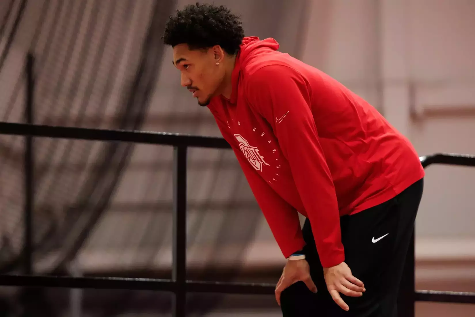 Ohio State track and field vs. Texas Tech Friday, Jan. 23, 2026, in Lubbock, Texas. (Photo/Jay LaPrete)