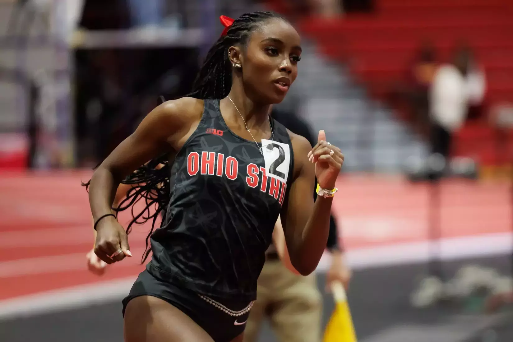Ohio State track and field vs. Texas Tech Friday, Jan. 23, 2026, in Lubbock, Texas. (Photo/Jay LaPrete)