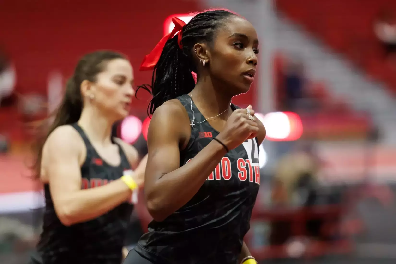 Ohio State track and field vs. Texas Tech Friday, Jan. 23, 2026, in Lubbock, Texas. (Photo/Jay LaPrete)