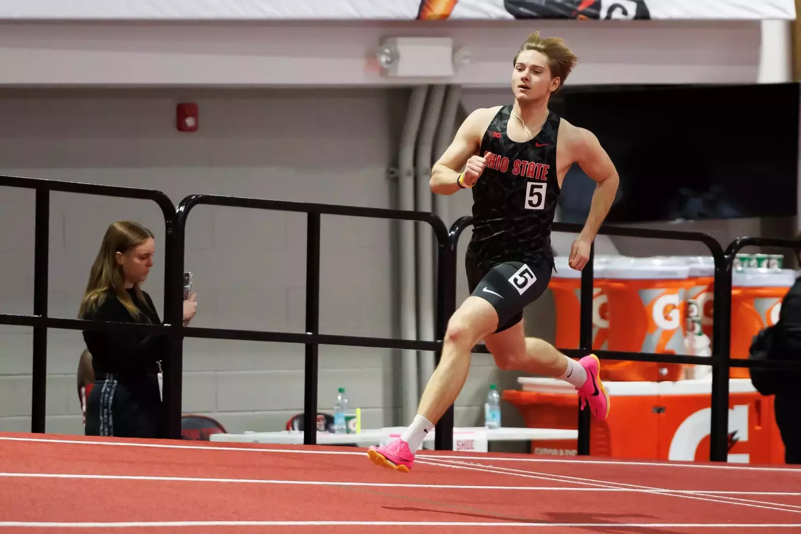 Ohio State track and field vs. Texas Tech Friday, Jan. 23, 2026, in Lubbock, Texas. (Photo/Jay LaPrete)