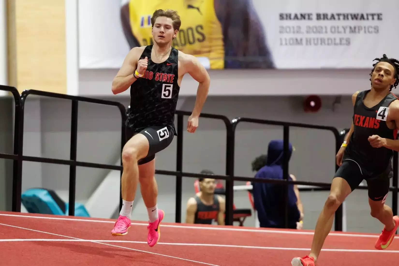 Ohio State track and field vs. Texas Tech Friday, Jan. 23, 2026, in Lubbock, Texas. (Photo/Jay LaPrete)