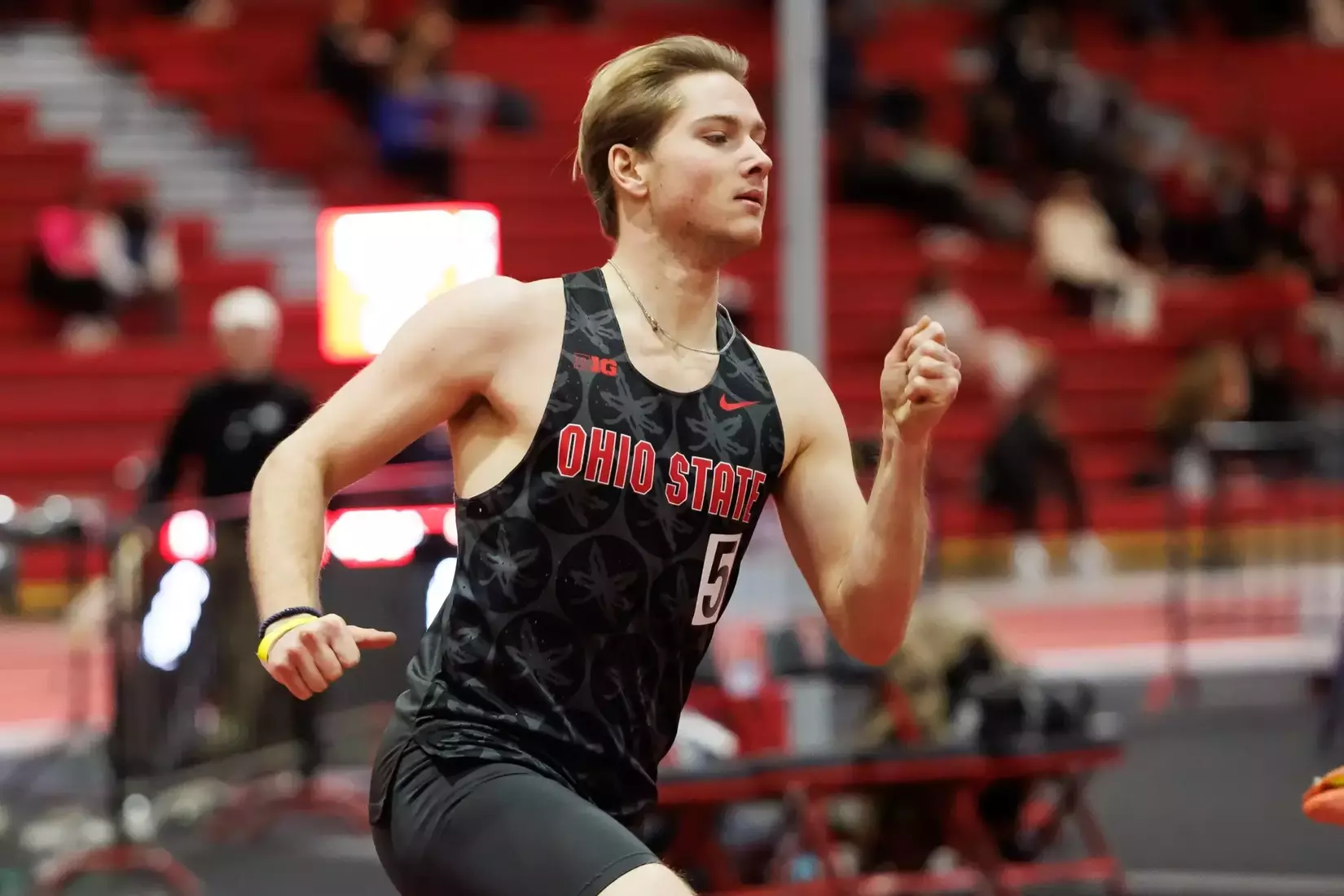 Ohio State track and field vs. Texas Tech Friday, Jan. 23, 2026, in Lubbock, Texas. (Photo/Jay LaPrete)