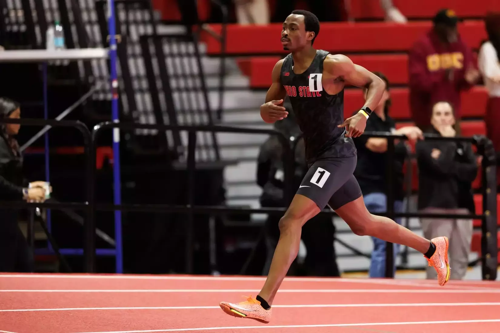 Ohio State track and field vs. Texas Tech Friday, Jan. 23, 2026, in Lubbock, Texas. (Photo/Jay LaPrete)