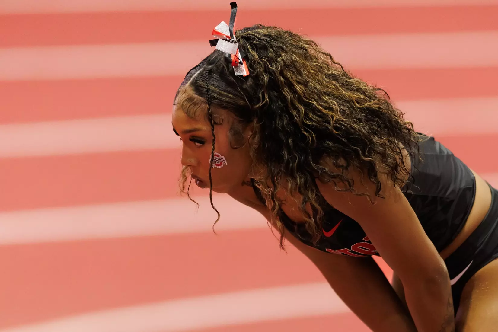 Ohio State track and field vs. Texas Tech Friday, Jan. 23, 2026, in Lubbock, Texas. (Photo/Jay LaPrete)
