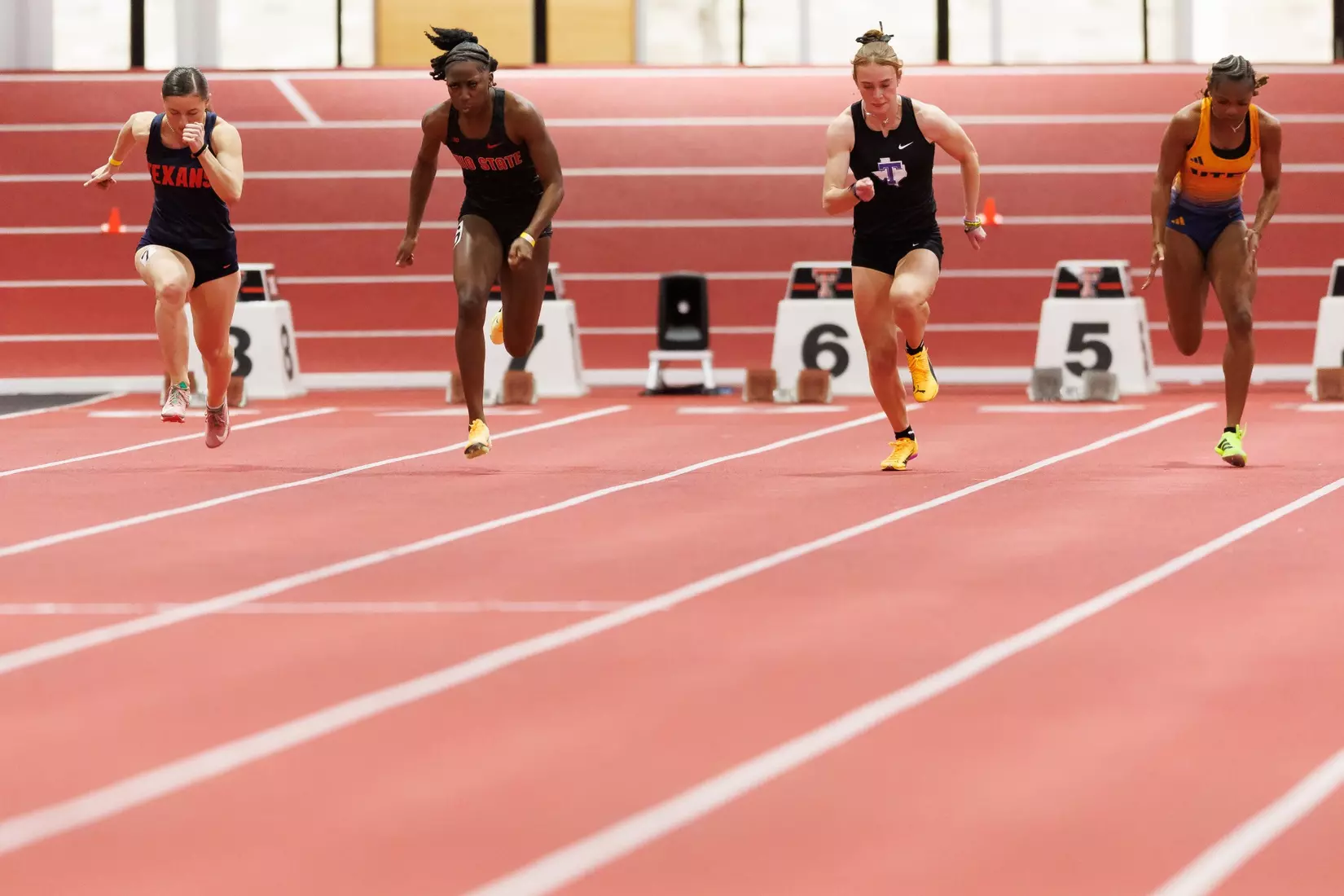 Ohio State track and field vs. Texas Tech Friday, Jan. 23, 2026, in Lubbock, Texas. (Photo/Jay LaPrete)