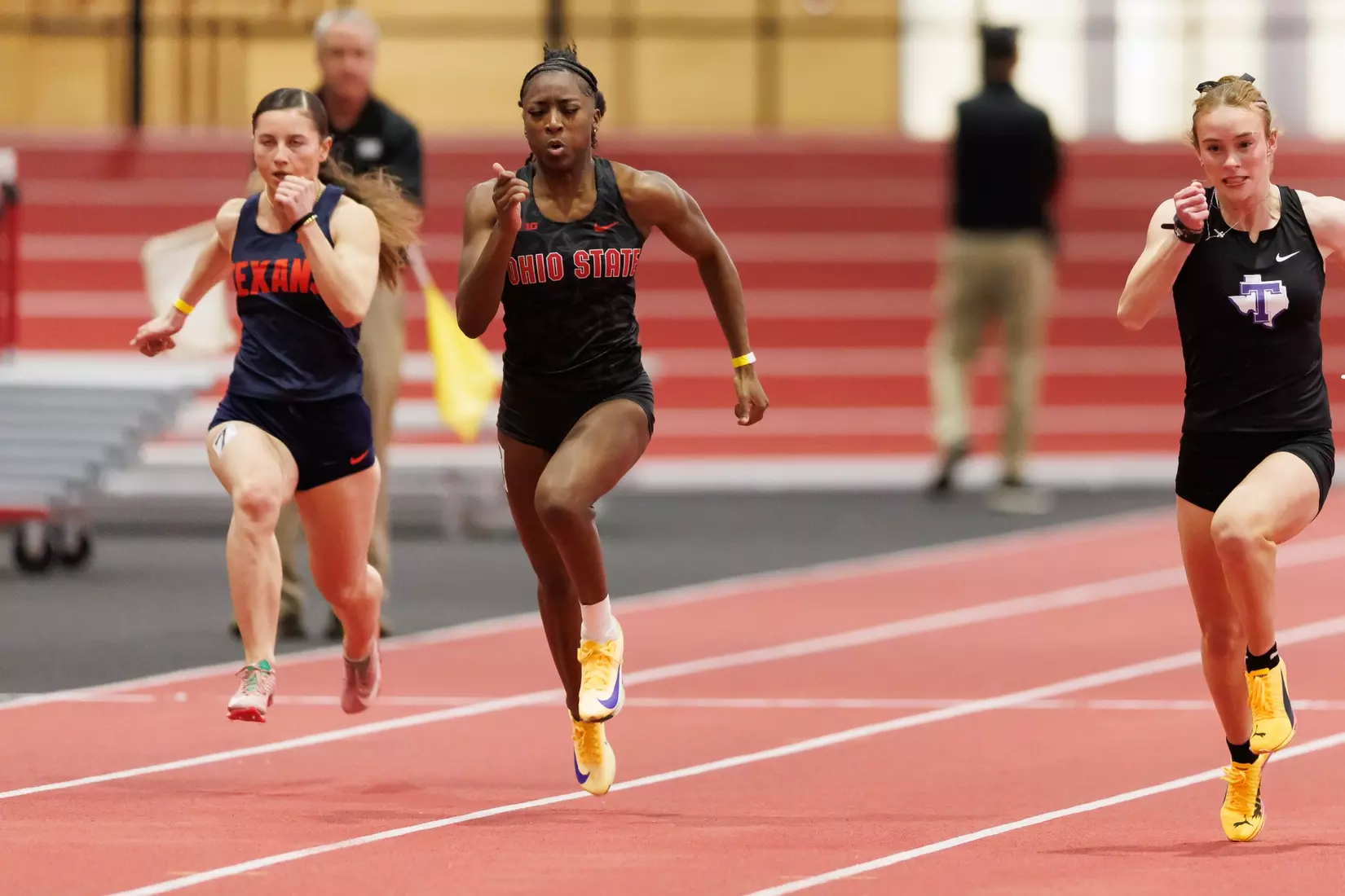 Ohio State track and field vs. Texas Tech Friday, Jan. 23, 2026, in Lubbock, Texas. (Photo/Jay LaPrete)