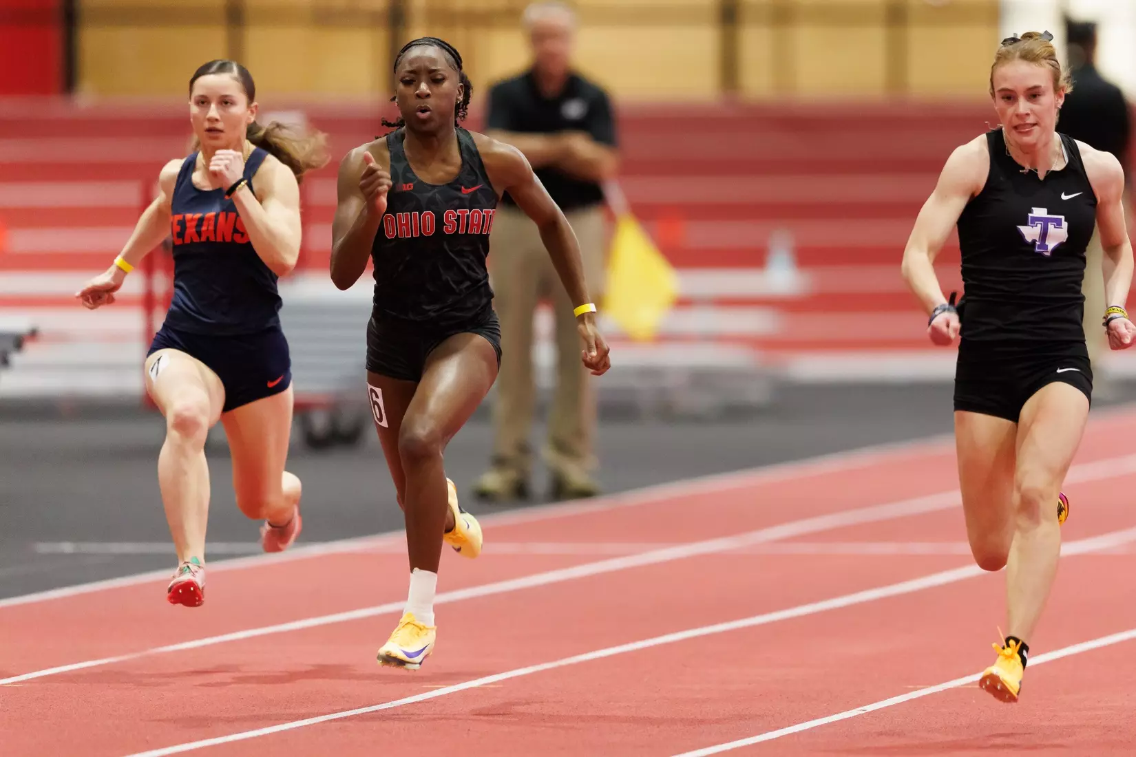 Ohio State track and field vs. Texas Tech Friday, Jan. 23, 2026, in Lubbock, Texas. (Photo/Jay LaPrete)