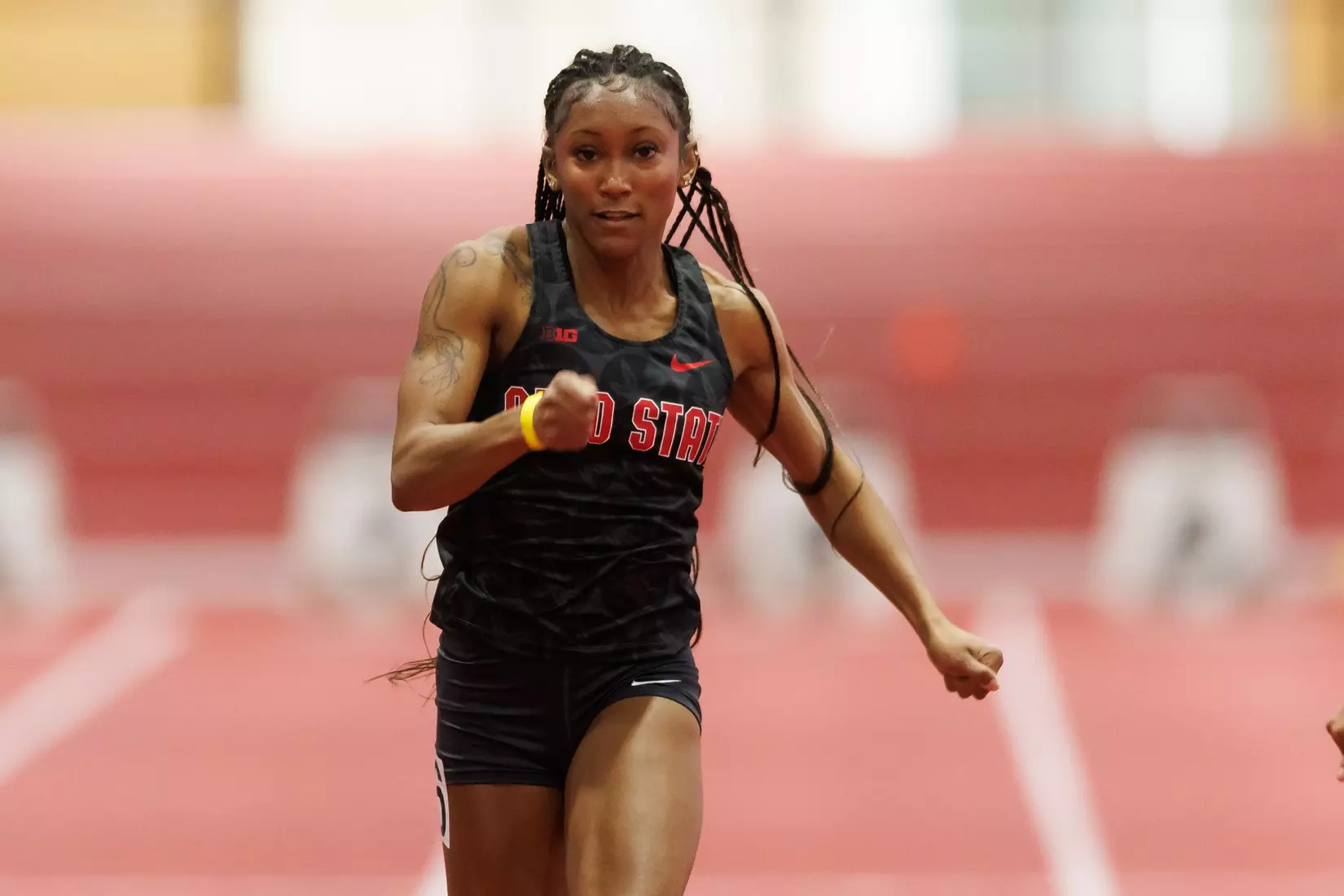 Ohio State track and field vs. Texas Tech Friday, Jan. 23, 2026, in Lubbock, Texas. (Photo/Jay LaPrete)