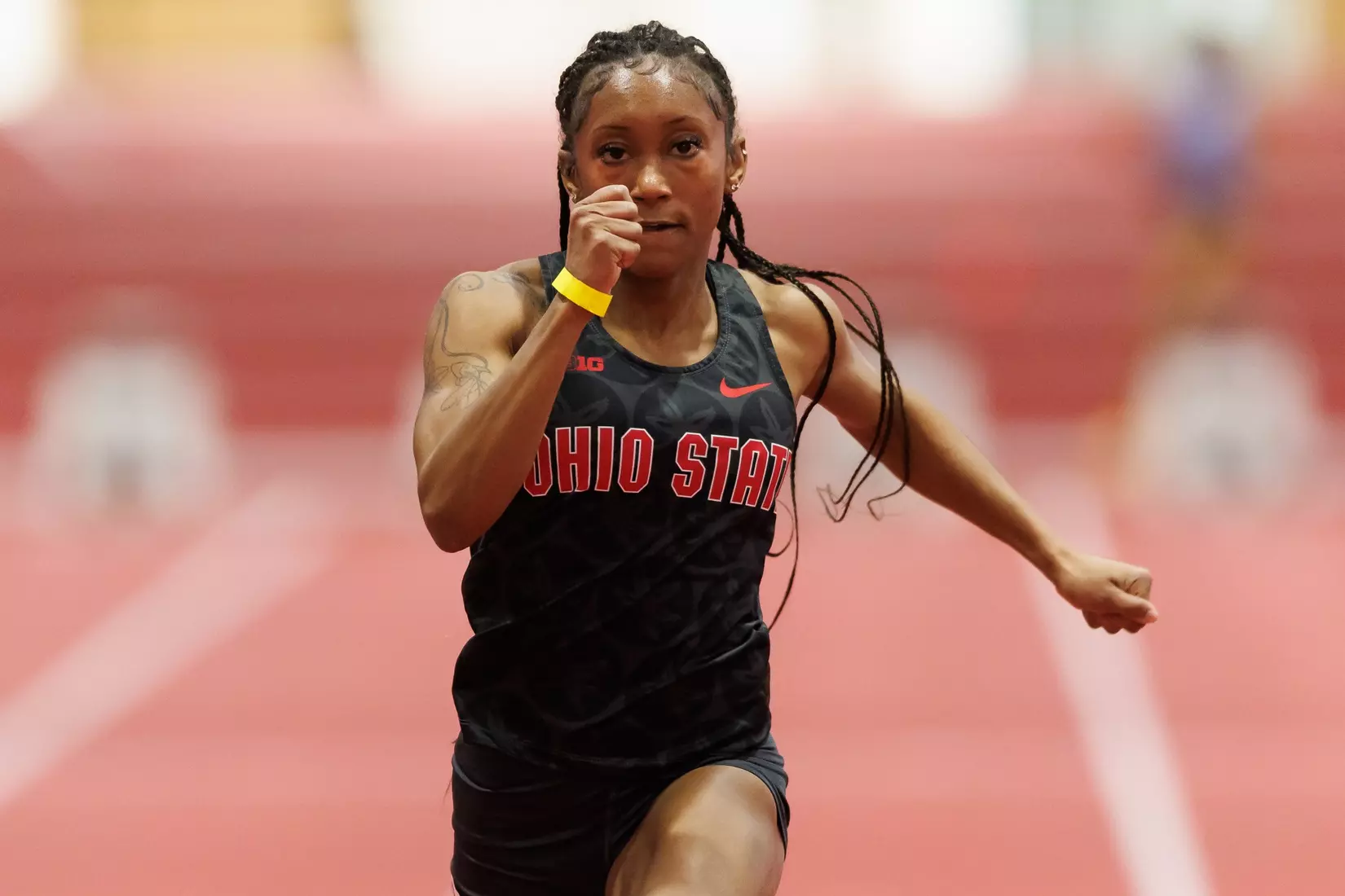 Ohio State track and field vs. Texas Tech Friday, Jan. 23, 2026, in Lubbock, Texas. (Photo/Jay LaPrete)