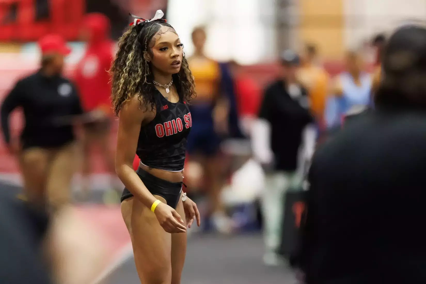 Ohio State track and field vs. Texas Tech Friday, Jan. 23, 2026, in Lubbock, Texas. (Photo/Jay LaPrete)