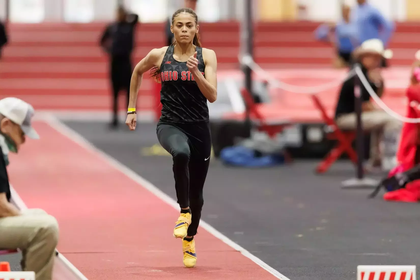Ohio State track and field vs. Texas Tech Friday, Jan. 23, 2026, in Lubbock, Texas. (Photo/Jay LaPrete)