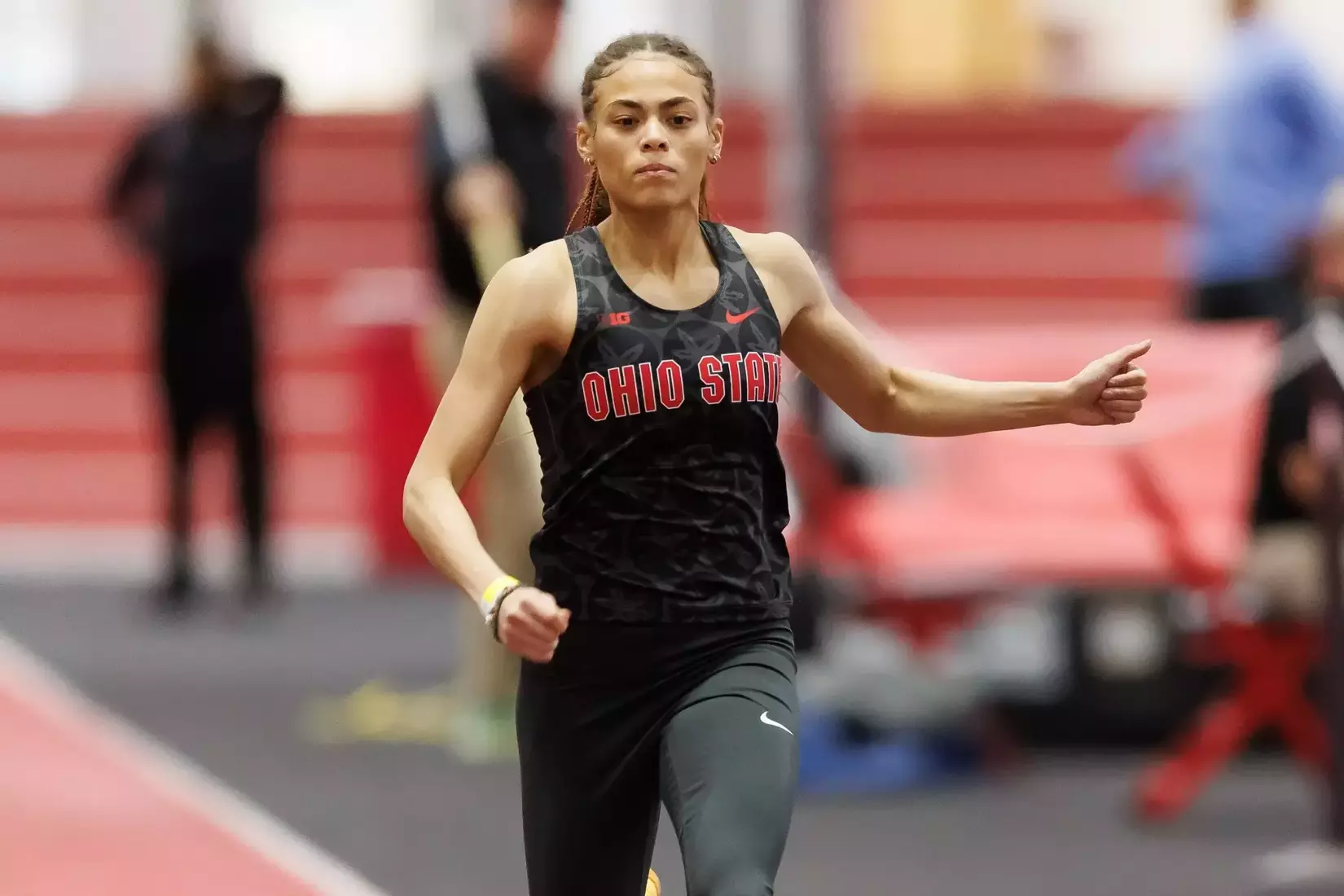 Ohio State track and field vs. Texas Tech Friday, Jan. 23, 2026, in Lubbock, Texas. (Photo/Jay LaPrete)