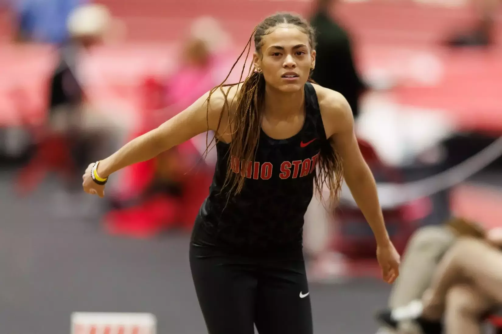 Ohio State track and field vs. Texas Tech Friday, Jan. 23, 2026, in Lubbock, Texas. (Photo/Jay LaPrete)