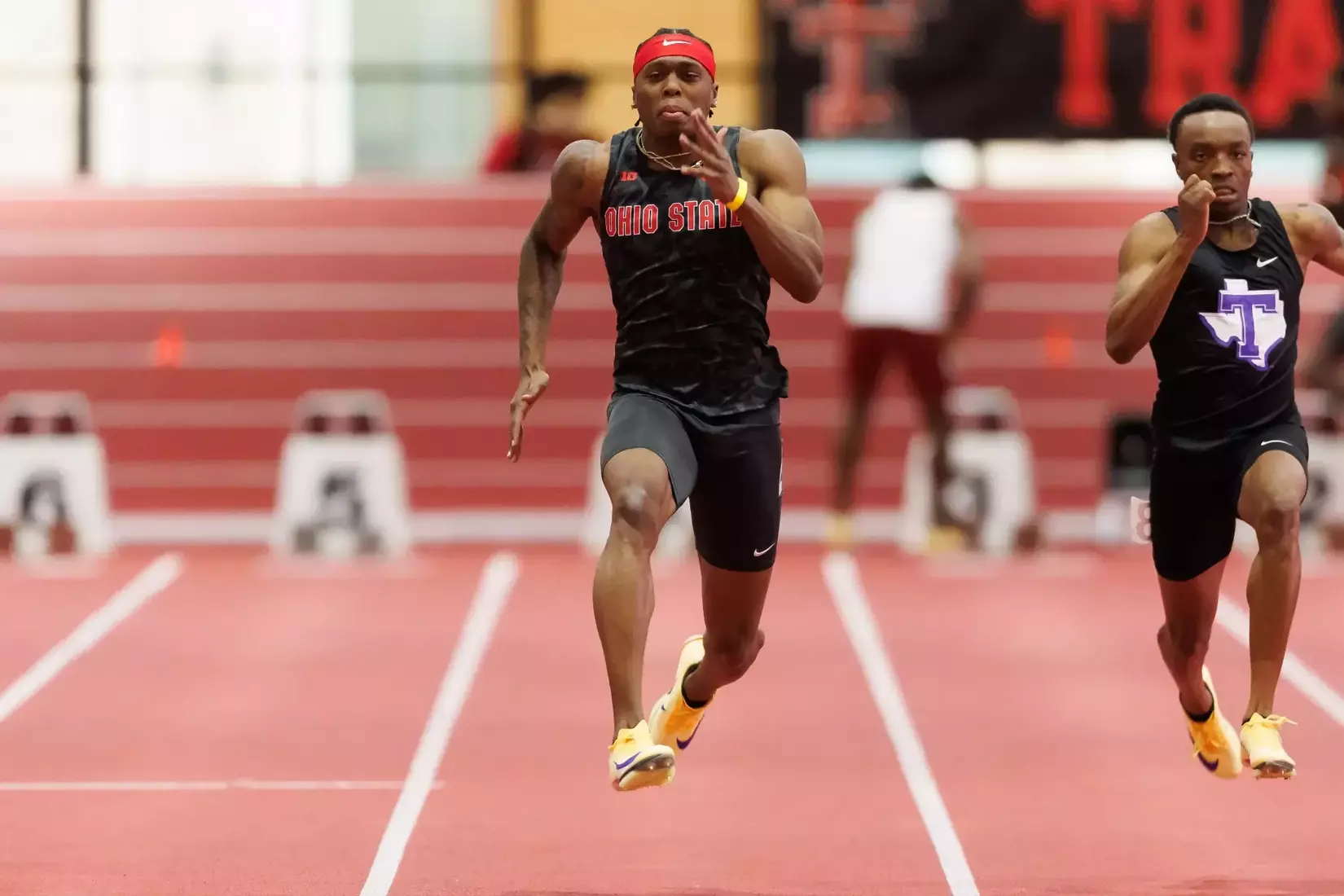 Ohio State track and field vs. Texas Tech Friday, Jan. 23, 2026, in Lubbock, Texas. (Photo/Jay LaPrete)