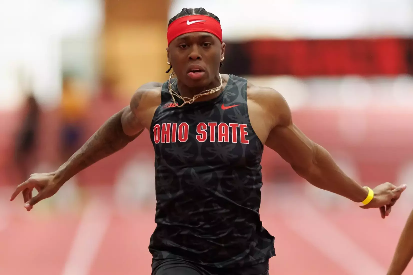 Ohio State track and field vs. Texas Tech Friday, Jan. 23, 2026, in Lubbock, Texas. (Photo/Jay LaPrete)