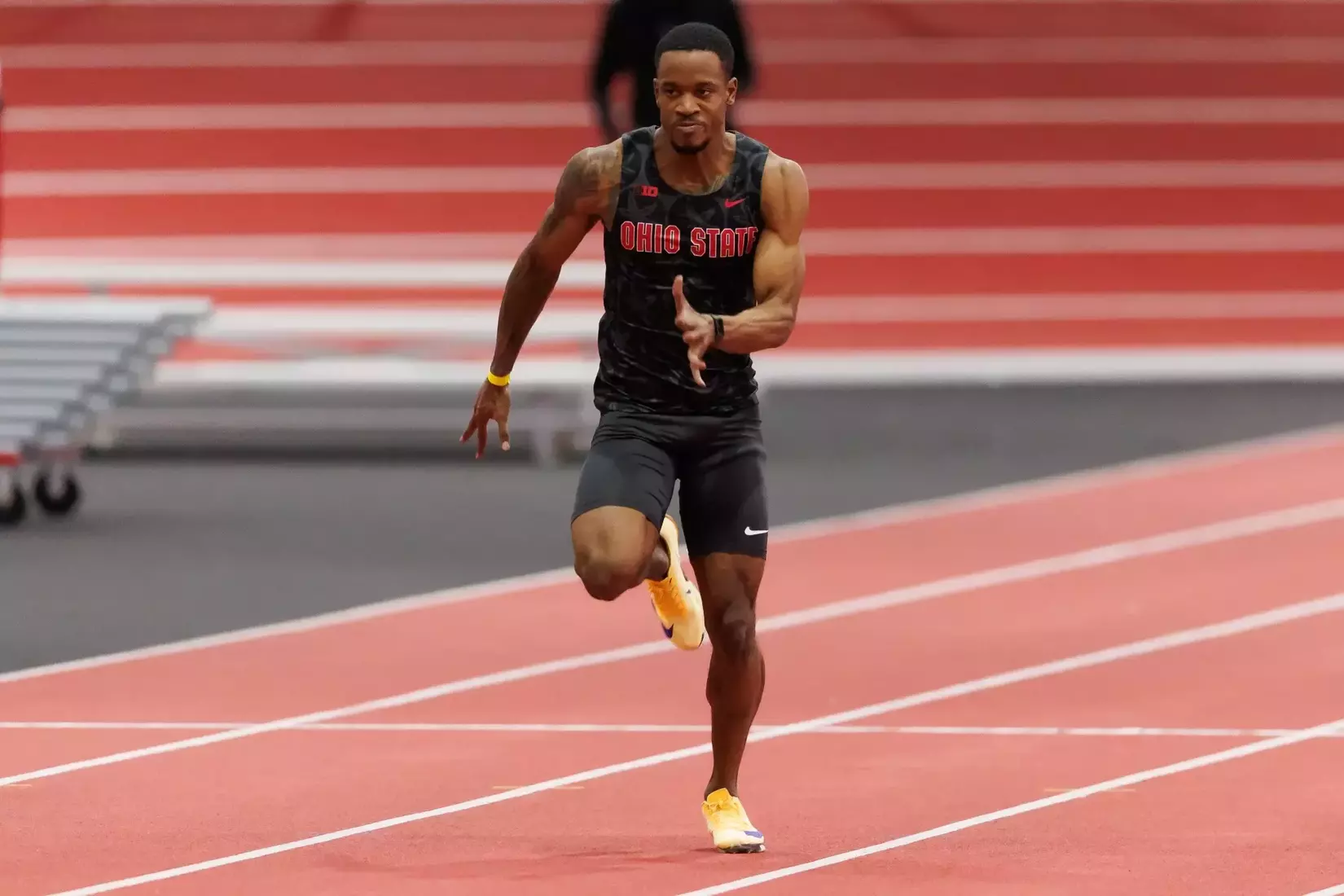Ohio State track and field vs. Texas Tech Friday, Jan. 23, 2026, in Lubbock, Texas. (Photo/Jay LaPrete)
