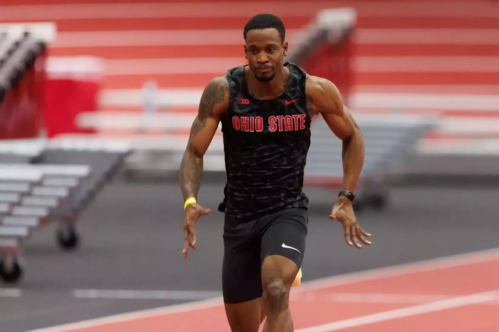 Ohio State track and field vs. Texas Tech Friday, Jan. 23, 2026, in Lubbock, Texas. (Photo/Jay LaPrete)