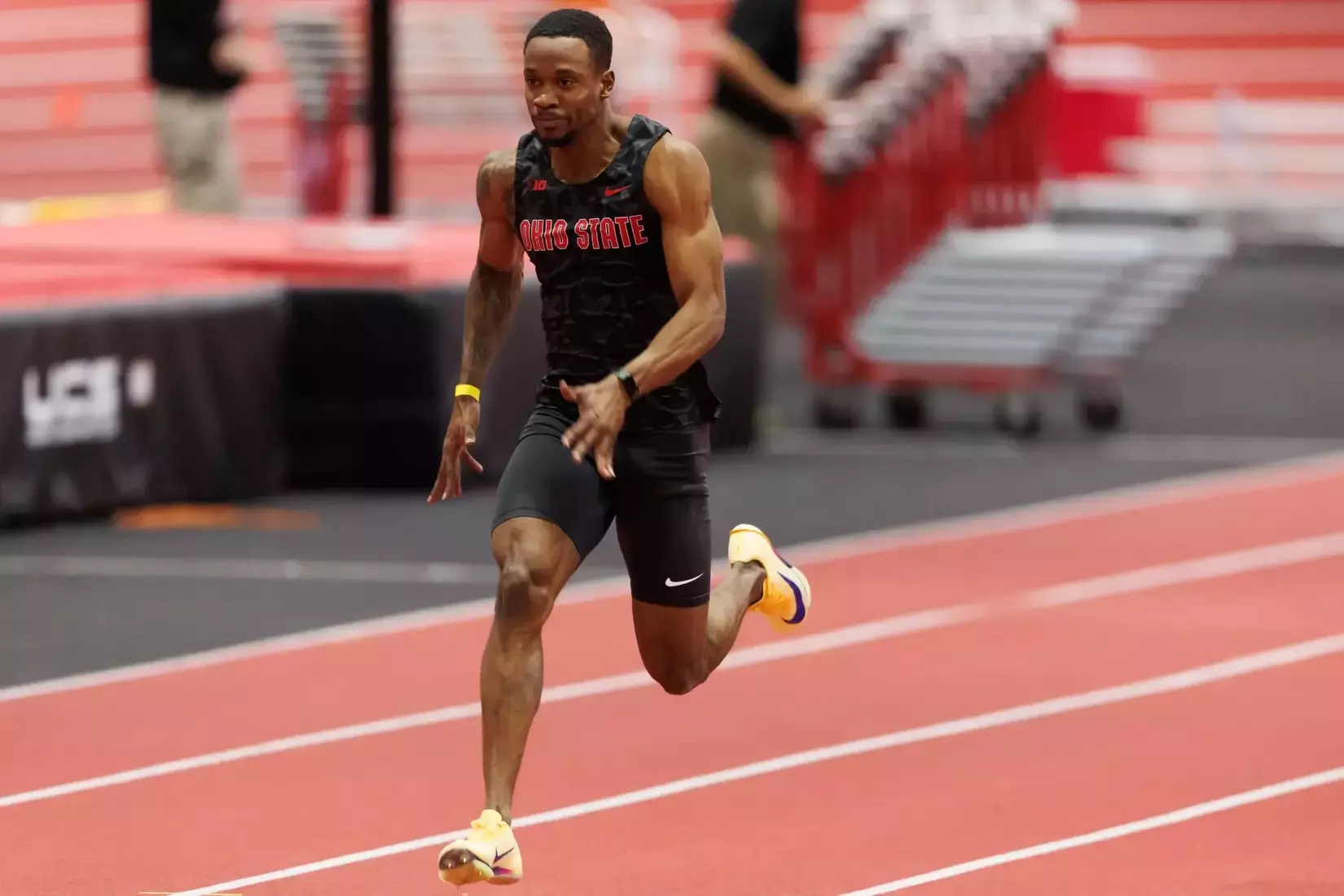 Ohio State track and field vs. Texas Tech Friday, Jan. 23, 2026, in Lubbock, Texas. (Photo/Jay LaPrete)