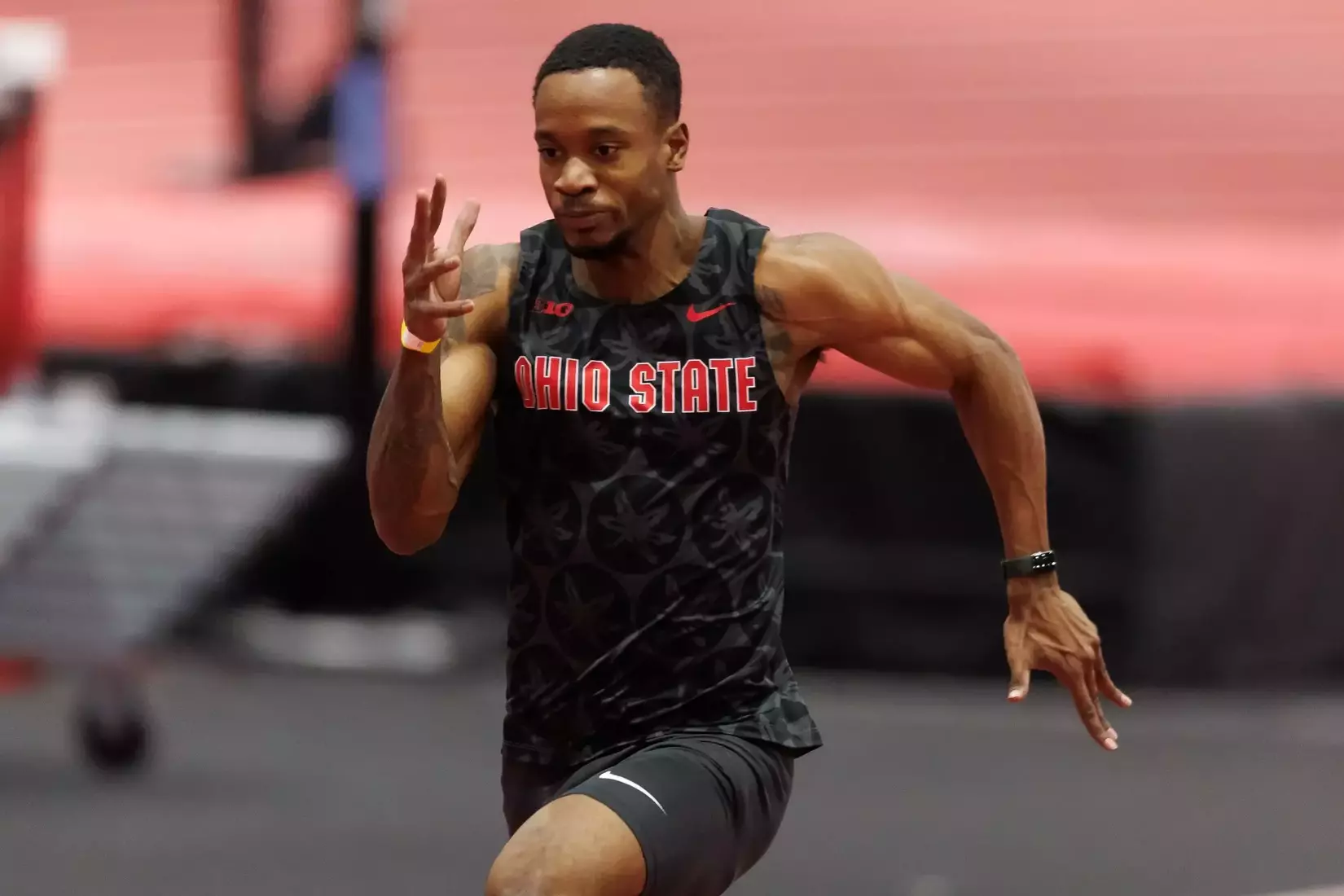 Ohio State track and field vs. Texas Tech Friday, Jan. 23, 2026, in Lubbock, Texas. (Photo/Jay LaPrete)