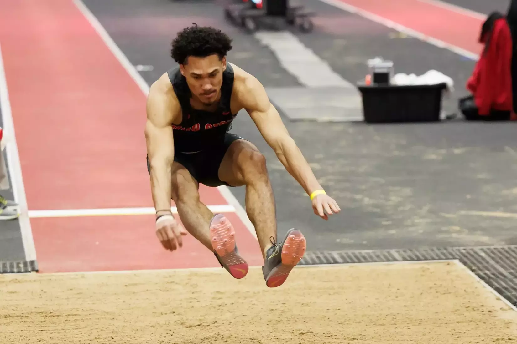Ohio State track and field vs. Texas Tech Friday, Jan. 23, 2026, in Lubbock, Texas. (Photo/Jay LaPrete)