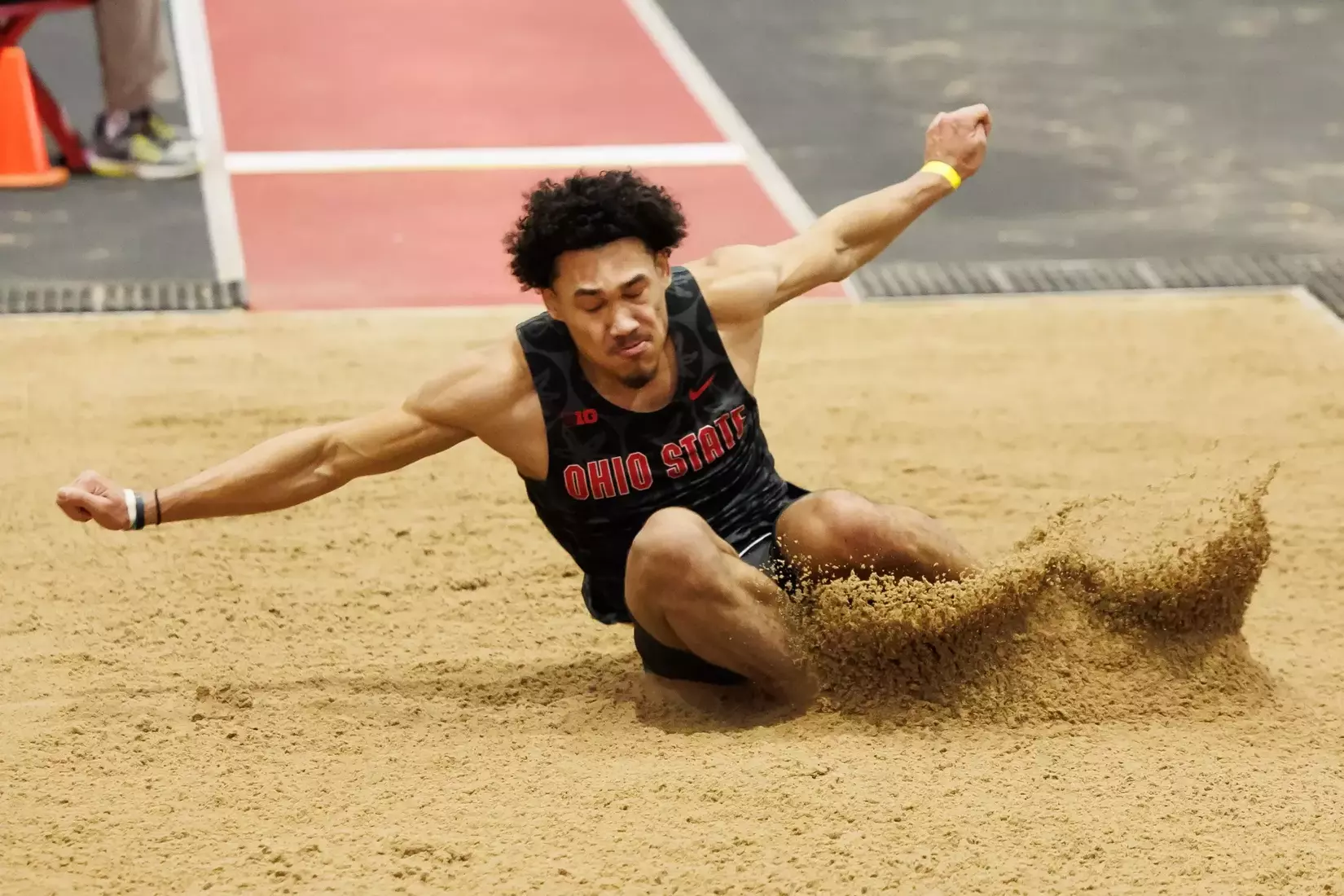 Ohio State track and field vs. Texas Tech Friday, Jan. 23, 2026, in Lubbock, Texas. (Photo/Jay LaPrete)
