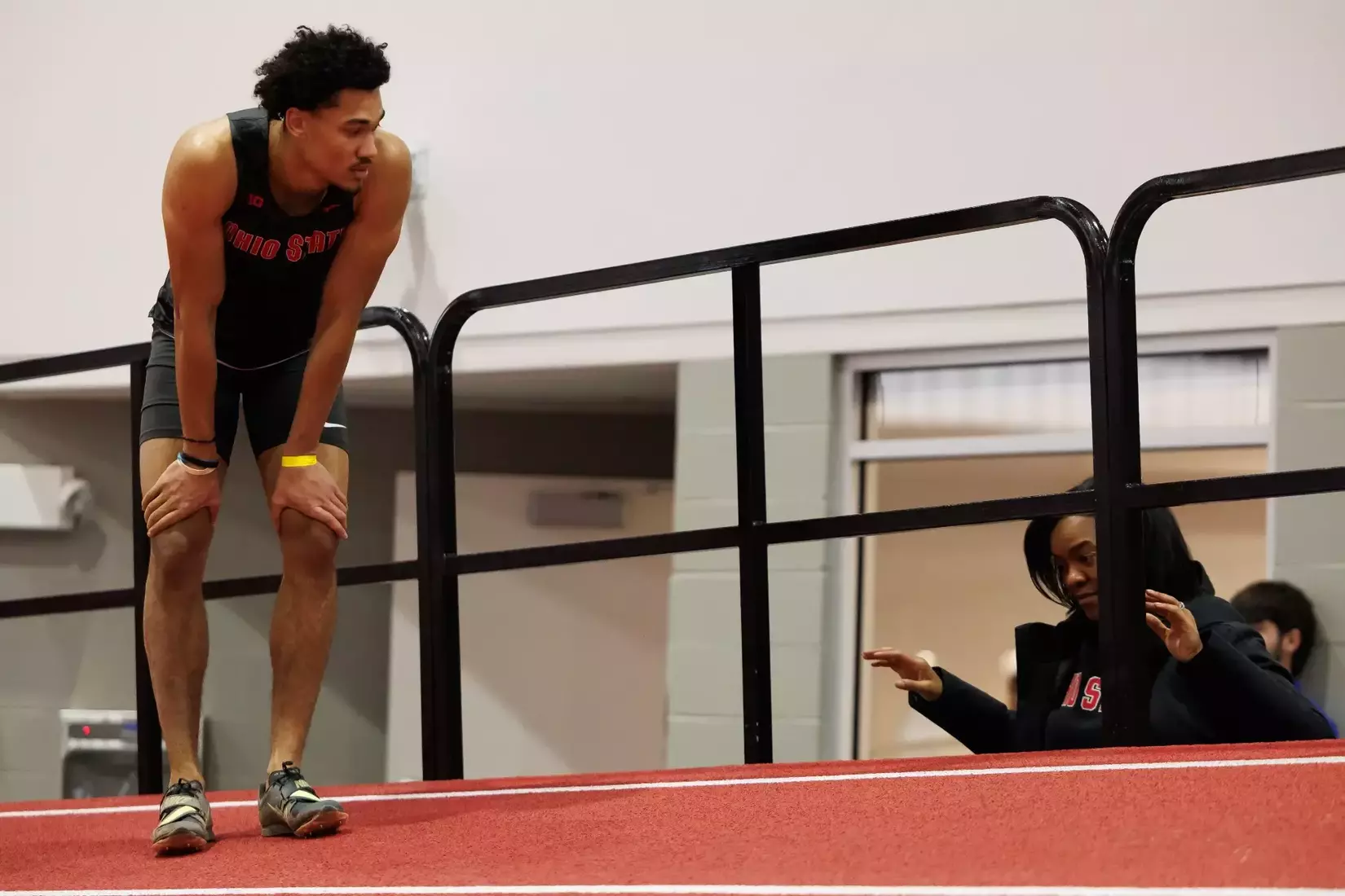 Ohio State track and field vs. Texas Tech Friday, Jan. 23, 2026, in Lubbock, Texas. (Photo/Jay LaPrete)