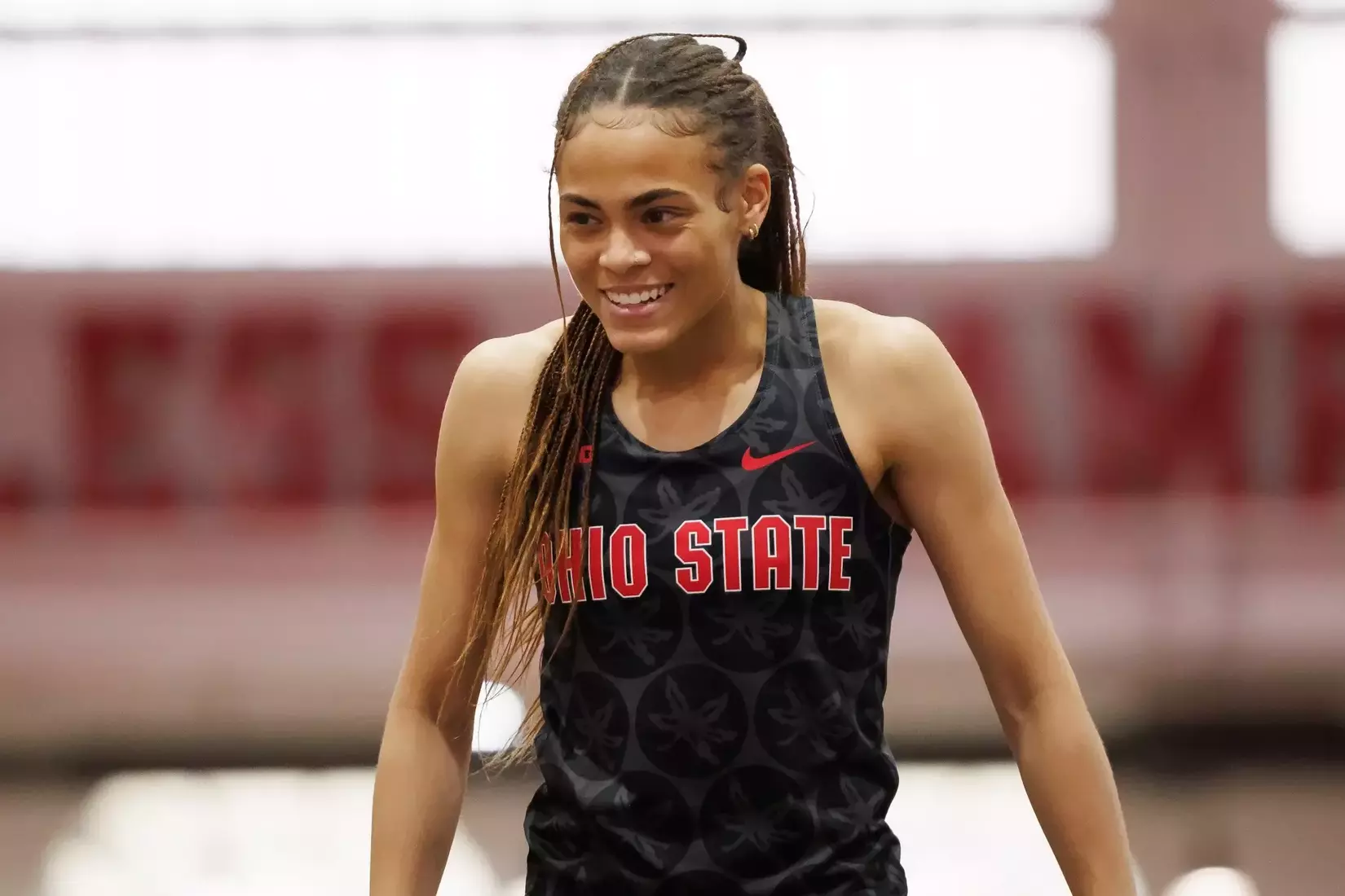 Ohio State track and field vs. Texas Tech Friday, Jan. 23, 2026, in Lubbock, Texas. (Photo/Jay LaPrete)